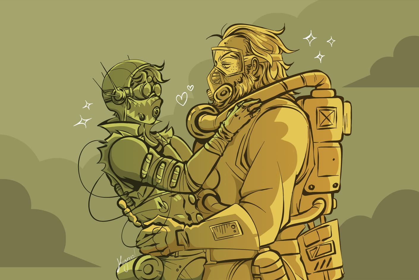 Fanart - Octavio & Alexander