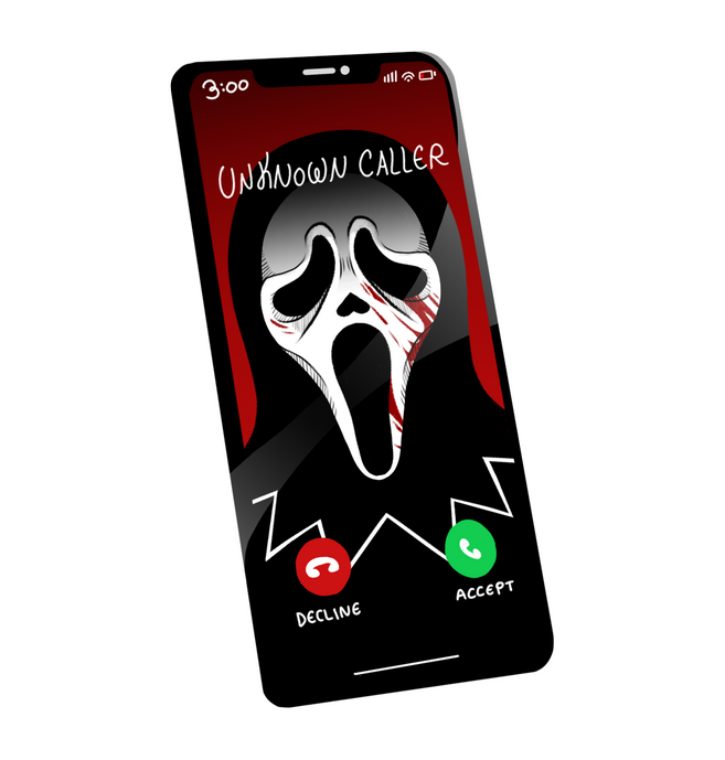 Ghost FaceTime (2.1 x 3 in.)