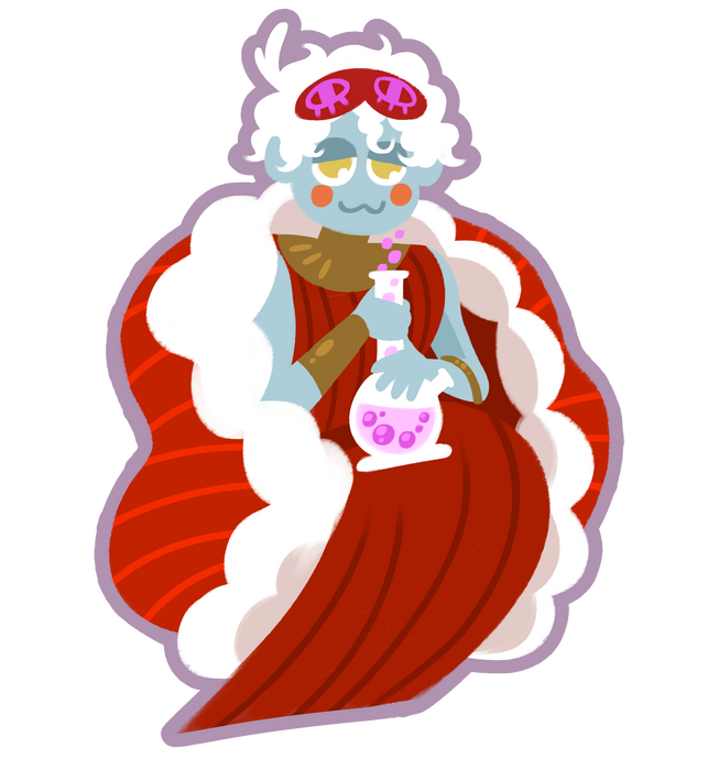 Hazy Hypnos (2.5 x 3.5)