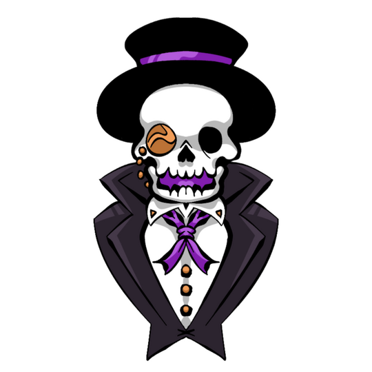 Skelegentleman (1.7 x 3.2 in.)